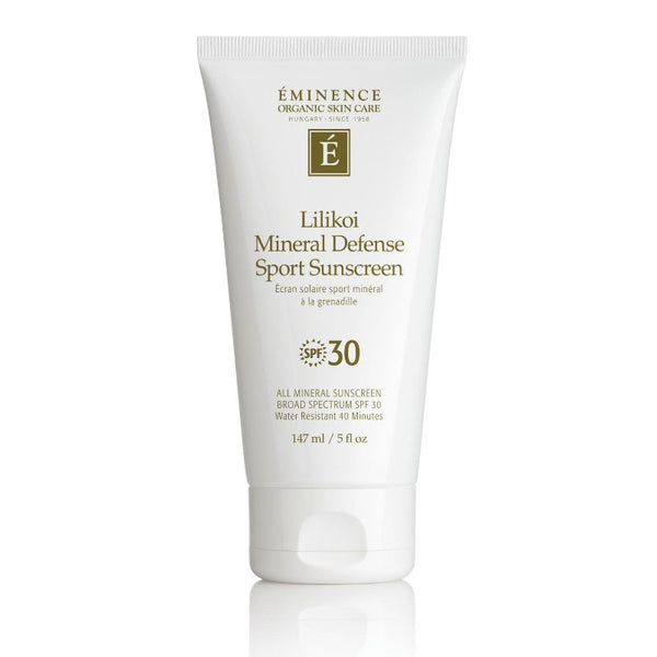 Lilikoi Mineral Defense Sport Sunscreen SPF 30 - JadaBeauty - Eminence Organics