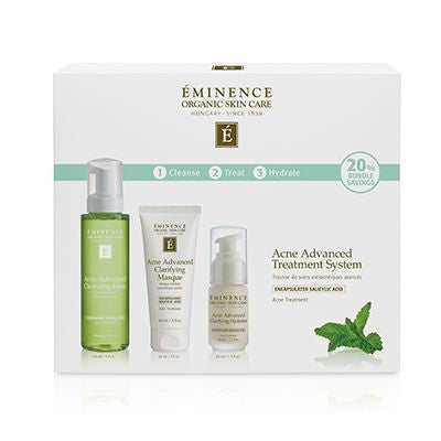 Acne Advanced 3-Step Treatment System - JadaBeauty - Eminence Organics